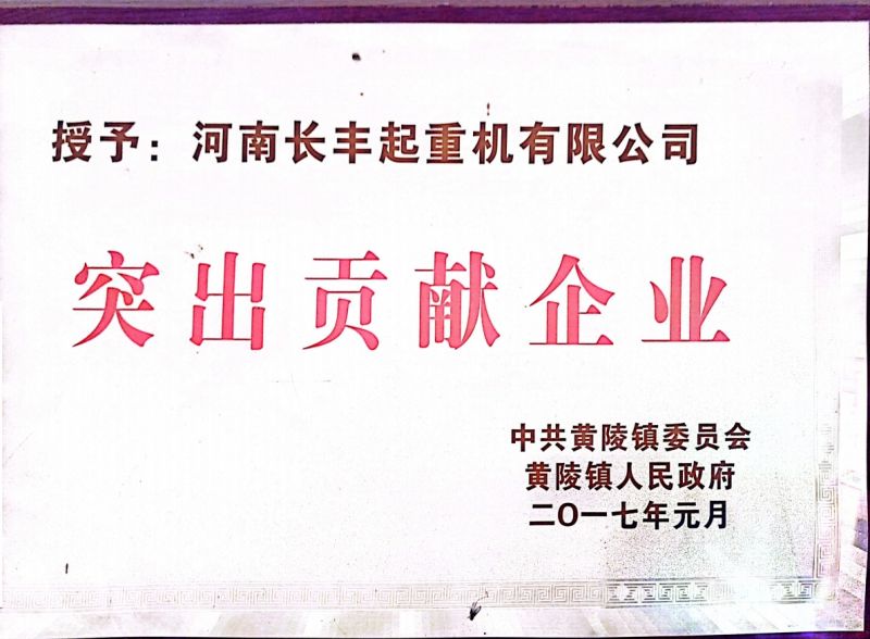 2017突出貢獻企業